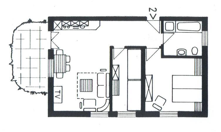 Ferienhaus Am Roemerweg Klais Pokoj fotografie